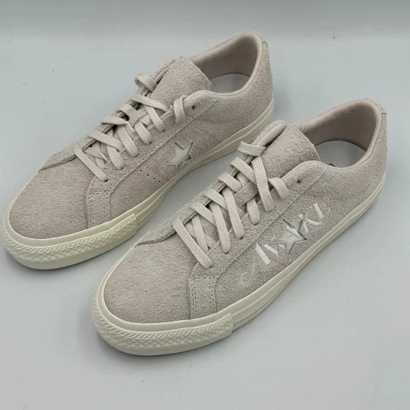 Converse One Star x Awake NY White Sand Suede A07144C Men 8 / Wmn 9.5 DS Low Top - Picture 10 of 11